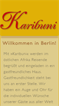 Mobile Screenshot of karibuni-hotel.de